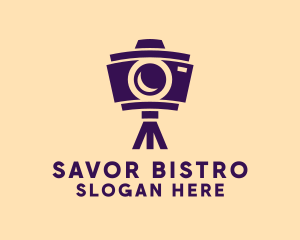 Photography Camera Tripod  Logo