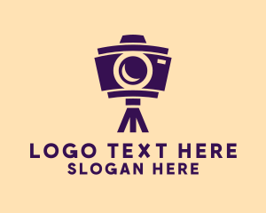 Photography Camera Tripod  Logo