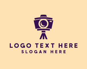 Tripod - Photography Camera Tripod logo design