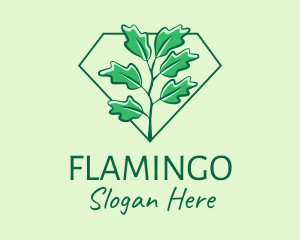 Landscaping - Green Ivy Plant logo design