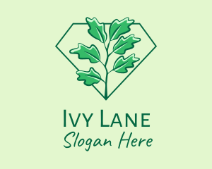 Ivy - Green Ivy Plant logo design