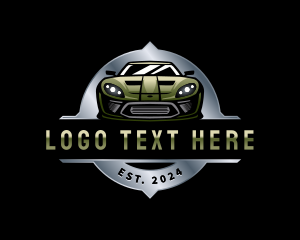 Garage - Auto Car Mechanic logo design