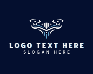 Videography - Aerial Drone Technology logo design