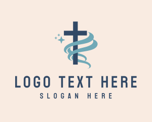 Religion - Sacred Cross Church logo design