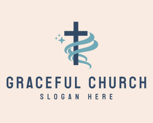 Church - Sacred Cross Church logo design