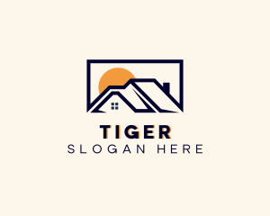 Property - Residential Home Property logo design