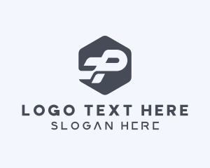 Hexagon - Generic Company Letter P logo design