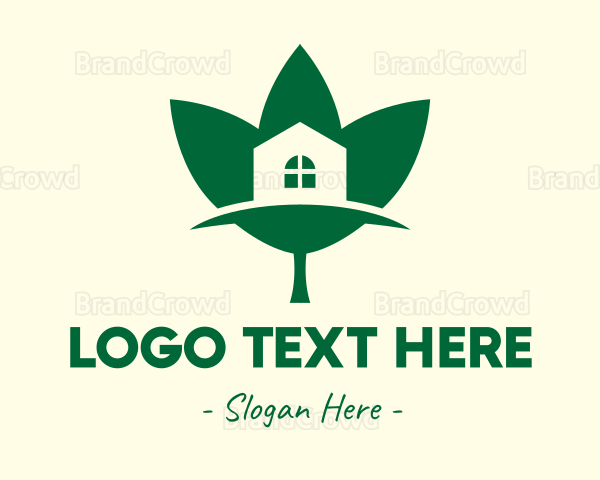 Eco Friendly House Logo