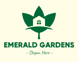 Eco Friendly House logo design