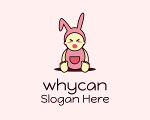 Baby Bunny Costume Logo