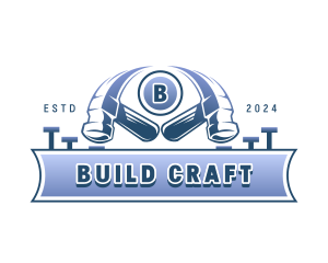 Hammer Build Hardware logo design