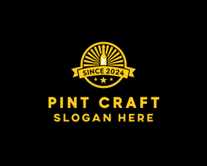 Pint - Golden Beer Tavern logo design