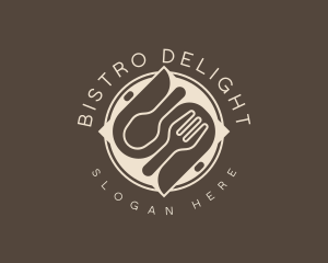 Catering Restaurant Utensil logo design