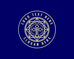 Holy - Catholic Christian School logo design