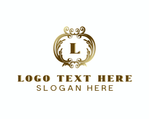 Wreath - Luxury Fashion Boutique logo design