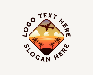 Tourist - Summer Beach Adventure logo design