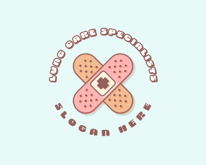 Cute Quirky Band Aid logo design