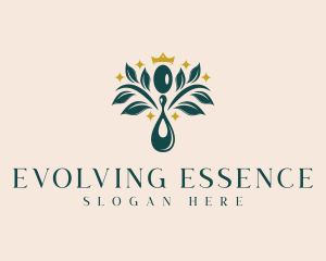 Essential Oil Wellness logo design