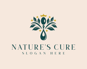 Naturopath - Essential Oil Wellness logo design