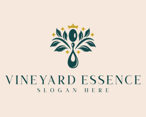 Essential Oil Wellness logo design