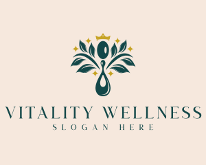 Essential Oil Wellness logo design