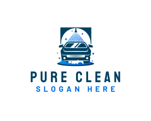 Car Wash Clean logo design