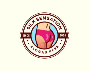 Sensual - Sexy  Woman Butt logo design