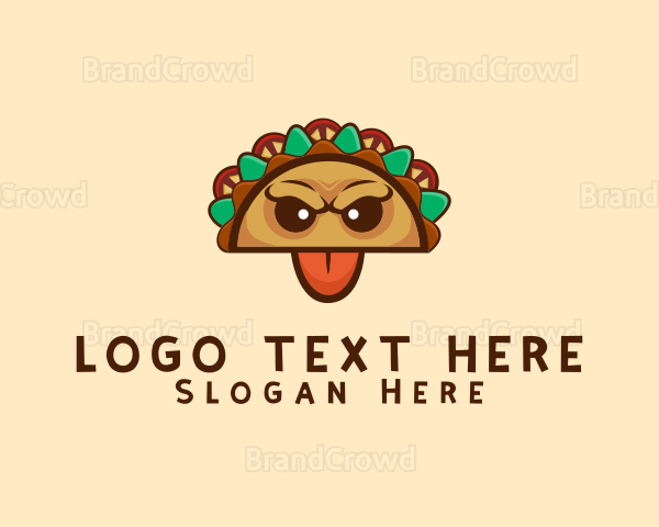 Mexican Taco Monster Logo