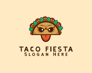 Mexican Taco Monster logo design