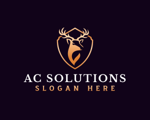 Luxury Antler Horn Logo