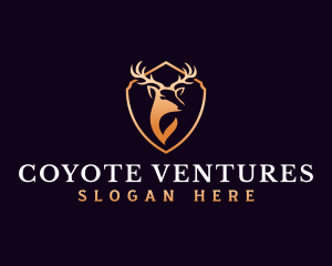 Luxury Antler Horn logo design