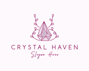 Crystal Gem Boutique logo design