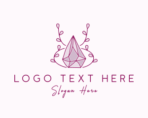 Precious Stone - Crystal Gem Boutique logo design