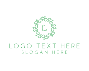 Therapy - Natural Leaves Farm logo design