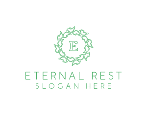 Mortuary - Natural Leaves Farm logo design