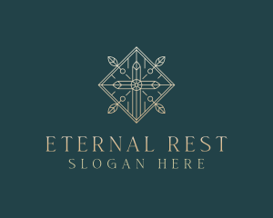 Funeral - Cross Parish Church logo design