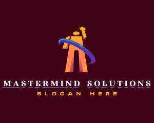 Master - Human People Award logo design