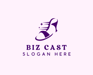 High Heels - Fashion Stiletto Shoe logo design