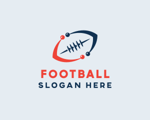 Football Sports Ball logo design