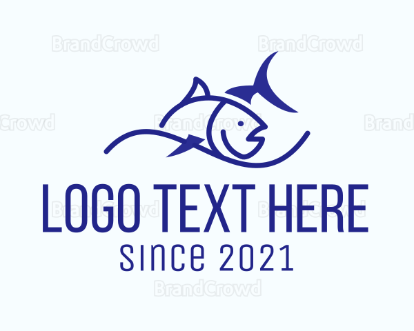 Tuna Sea Fish Logo