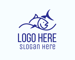 Tuna Sea Fish Logo
