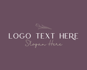 Glamourous - Simple Elegant Business logo design