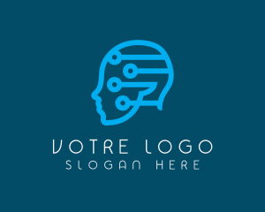 Psychology - Neurology Mental Therapy logo design