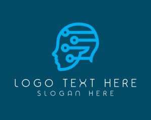 Laboratory - Neurology Mental Therapy logo design