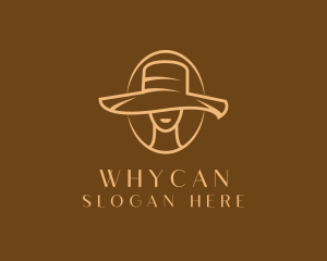 Woman Hat Boutique Logo