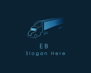 Moving - Express Truck Logistics logo design