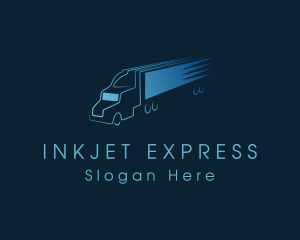 Express Truck Logistics logo design