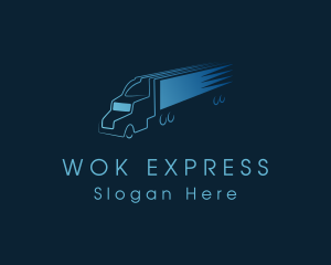 Express Truck Logistics logo design