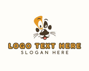 Canine - Pet Dog Paw logo design