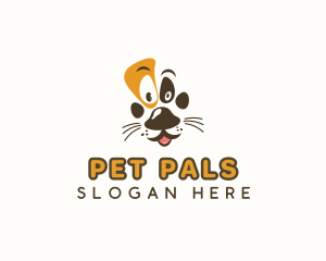 Pet Dog Paw logo design